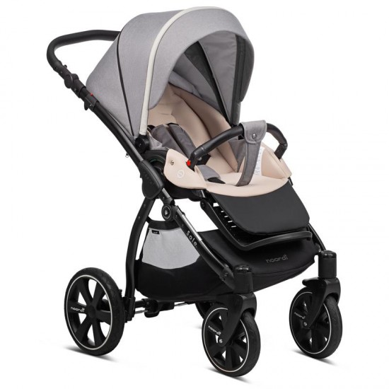 Noordi Sole Go 3 in 1 Travel System, Warm Grey 9926253in1